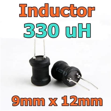 Jual Inductor 330uh Induktor Lilitan 330 UH Ukuran 9x12 Mm Kota Medan