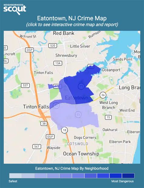 Eatontown, 07703 Crime Rates and Crime Statistics - NeighborhoodScout