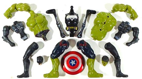 Assemble Batman Vs Hulk Smash Vs Siren Head Avengers Superhero Toys