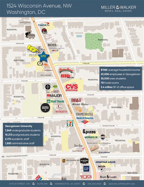 Georgetown University Campus Map Pdf Map