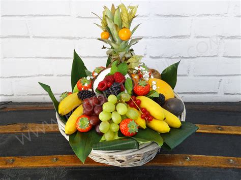 Bouquet De Fruits Corbeille De Fruits Exotiques Kilos