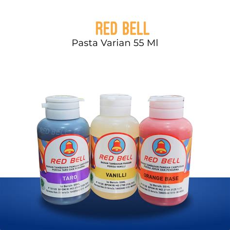 Jual Red Bell Perisa Ml Pasta Pewarna Varian Bahan Tambahan Taro