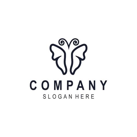 Premium Vector Butterfly Logo Template Icon Design