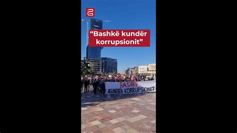 Tiranë Protestë kundër korrupsionit YouTube