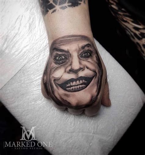 Hand Tattoo The Joker Tattoo By Gav Guest Hand Tattoos Joker Hand Tattoo The Joker Tattoo