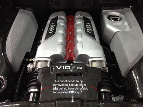 How To Top Up Oil With S Tronic R8 Audi R8 Forums