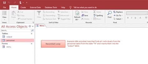 How To Loop Through Recordset In MS Access Software Troop