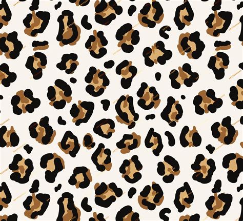 Brown Leopard Print Background