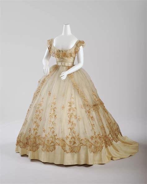 Ball Gown Ca 1865 R Costumeporn