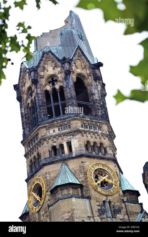 Kaiser Wilhelm Gedaechtniskirche Church Berlin Stock Photo Alamy