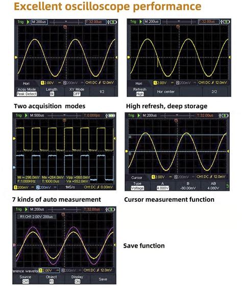 Owon Hds In Digital Oscilloscope Eu Plug