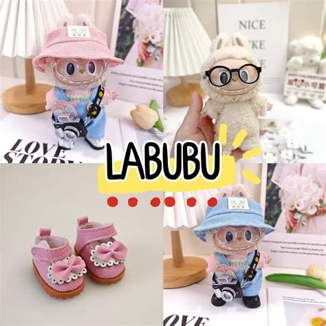Jual BONEKA LABUBU POPMART MACARON Labubu BONEKA BAJUNYA Kacamata Ketel ...