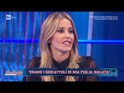 Erano i giocattoli di mia figlia malata ItaliaSì 12 10 2019 YouTube