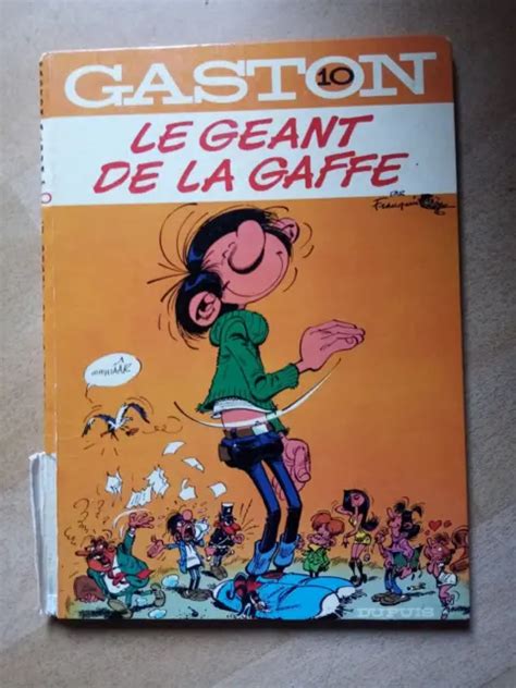 Bd Gaston Lagaffe Le Geant De La Gaffe N Eo Dos Rond Eur