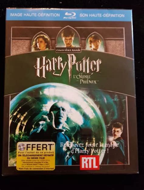 Blu Ray Harry Potter Et L Ordre Du Ph Nix Neuf Sous Blister Eur