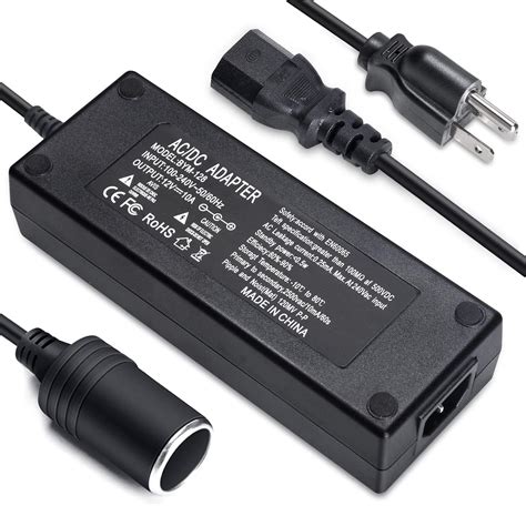 Convertidor De Corriente De 110 V A 12 V 10 A Con Adaptador De CA De CA