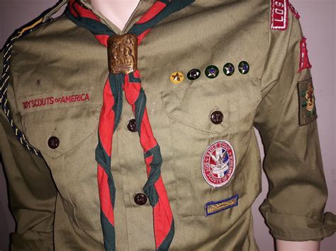 Saturday Evening Scout Post 1960s Boy Scouts Uniform With The Rank Of