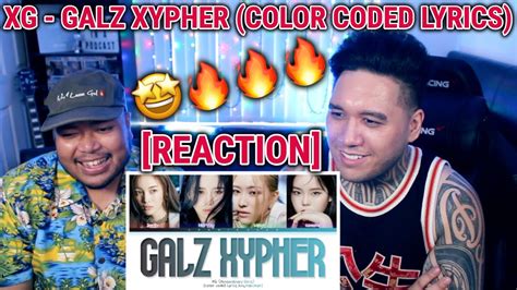 Xg Galz Xypher Lyrics Color Coded Lyrics Reaction Youtube