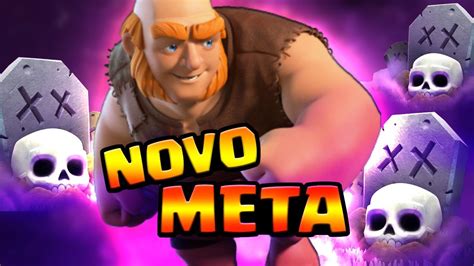 Testei O Melhor Deck De Gigante Cemit Rio Clash Royale Youtube