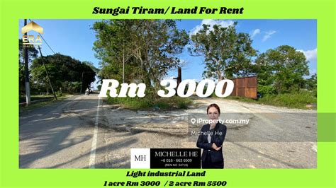 Sungai Tiram Sungai Tiram Ulu Tiram Industrial Land For Rent