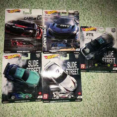 Hot Wheels Premium Set Honda Slide Street On Carousell