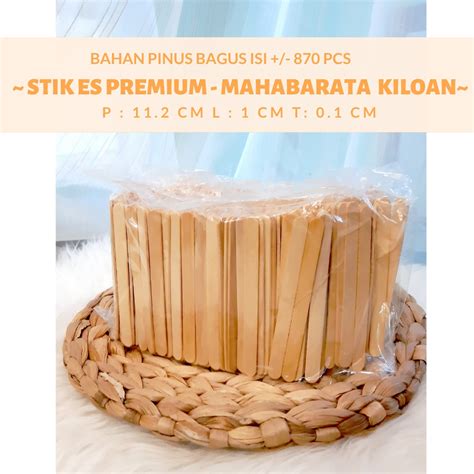 Jual Stick Ice Cream Kayu Stick Es Cream Mahabarata Ice Stick Es Krim