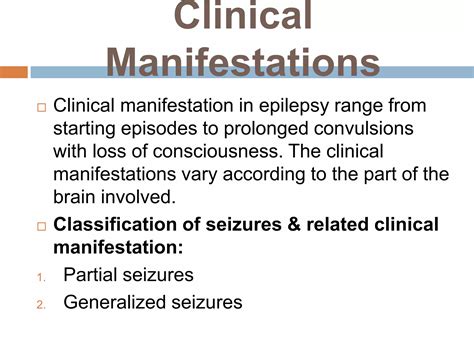 Epilepsy Ppt Ppt