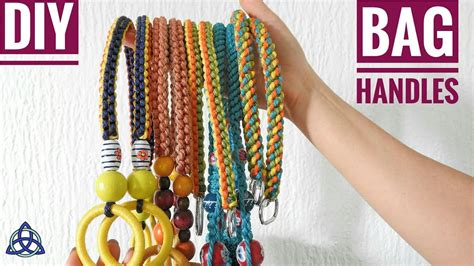 How To Make Macrame Bag Handles Diy Collection Youtube