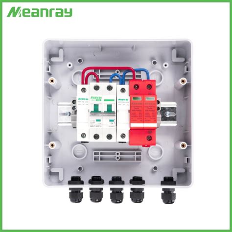 Combiner Box With Mc4 Pv Multi String For 5001000v Solar System Combiner Box With Mc4 And Pv