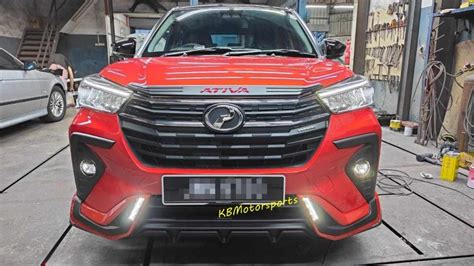 Perodua Ativa Gear Up Body Kit Spoiler Johor Bahru