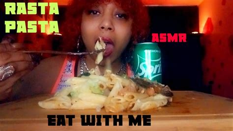 Asmrrasta Pastaeat With Meiamtherealladyred💋 Youtube