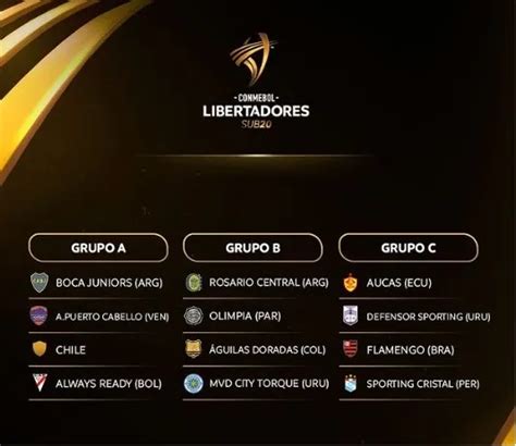 Boca juega la Libertadores Sub 20 cuándo juega rivales horarios y TV