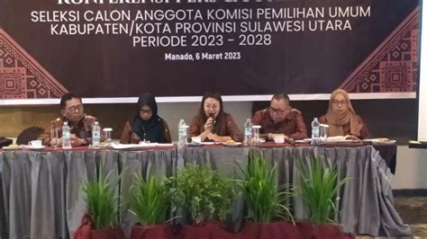 Pendaftaran Calon Anggota Kpu Kab Kota Di Sulut Dibuka Ini