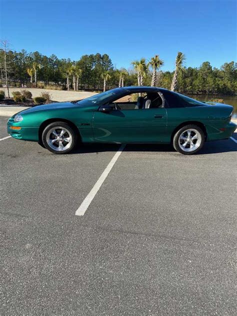 4th Gen Bright Green Metallic 1998 Chevrolet Camaro Z28 For Sale