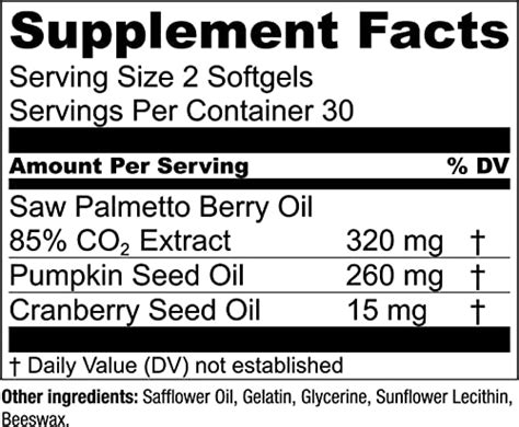 Saw Palmetto Plus Suplemento Para La Salud De La Próstata Para