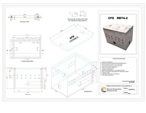 Banqueta Registro Cfe Pdf