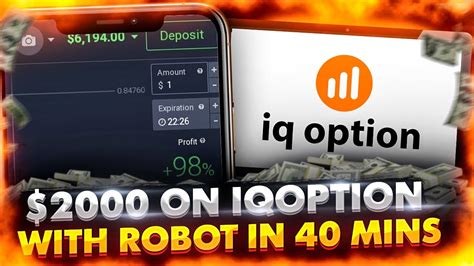 Binary Options Trading Robot Made For Me On Iq Option Youtube