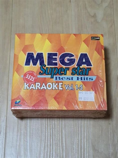 Mega Super Star Best Hits Karaoke Vol Karaoke Vcd Hobbies Toys