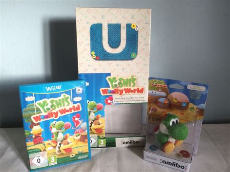 Yoshi S Woolly World Amiibo Edition All Content Wii U Yoshi S Woolly