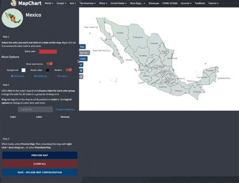 Oceania - Detailed | MapChart