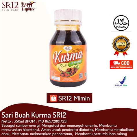 Jual Sari Buah Kurma Sari Kurma SR12 SR12 Sari Kurma Asli