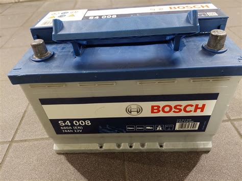 Bosch V Autobatterie Starterbatterie Ah A Kaufen Auf Ricardo