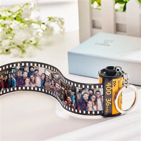 Custom Camera Film Roll Keychain Etsy Unique Gifts For Him