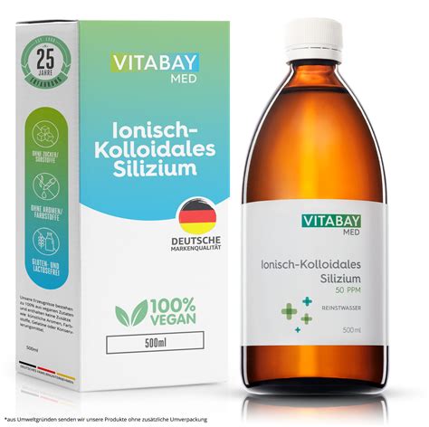 Vitabay Kolloidales Silizium 50 PPM 500 Ml Shop Apotheke