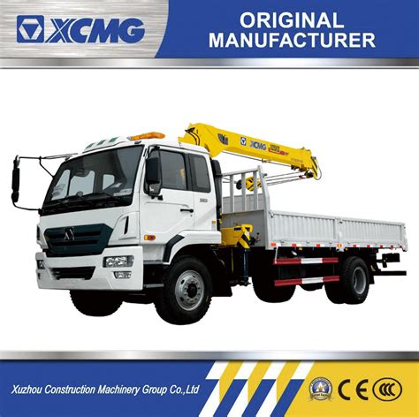 XCMG Sq5sk3q 5 Ton Mini Telescopic Boom Truck Mounted Crane 12 6m