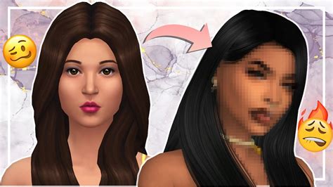 🥴 Busted 2 Bussin 🔥 Sims 4 Townie Makeovers Zoe Patel 🌺 Cc Links Youtube