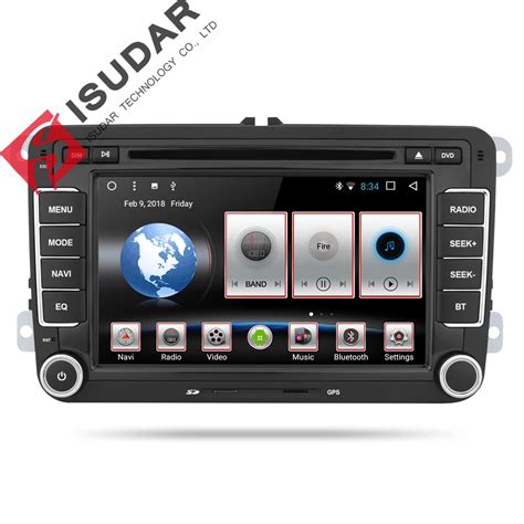 Isudar Car Multimedia Player 2 Din Auto Dvd Android 7 1 For Vw