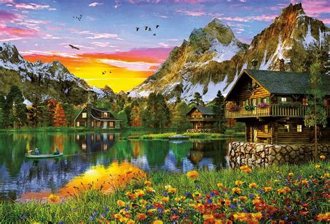 Paysages De Montagnes Liste De Puzzles Puuzzle Fr