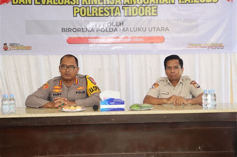 Birorena Polda Maluku Utara Gelar Sosialisasi Dipa Rka Kl T A Dan