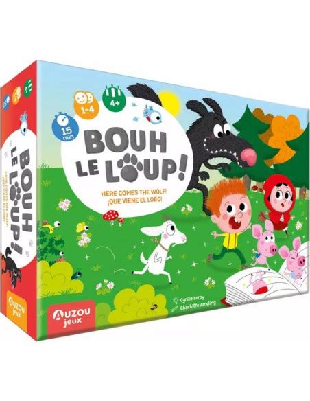 Bouh Le Loup Auzou Jeu De Soci T Enfant